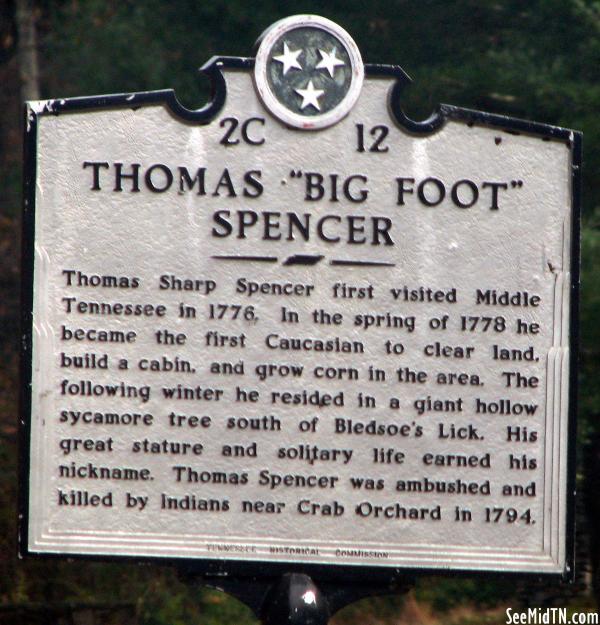 Cumberland: Thomas "Big Foot" Spencer