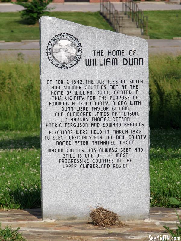 Macon: The home of William Dunn