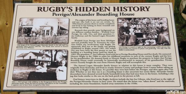 Morgan: Rugby's Hidden History - Perrigo / Alexander's Boarding House