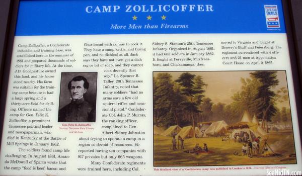 Overton: Camp Zollicoffer