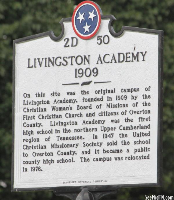 Overton: Livingston Academy 1909