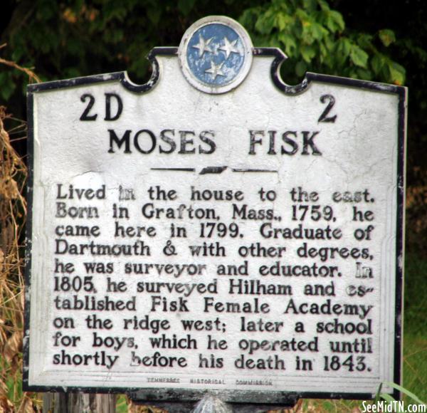 Overton: Moses Fisk