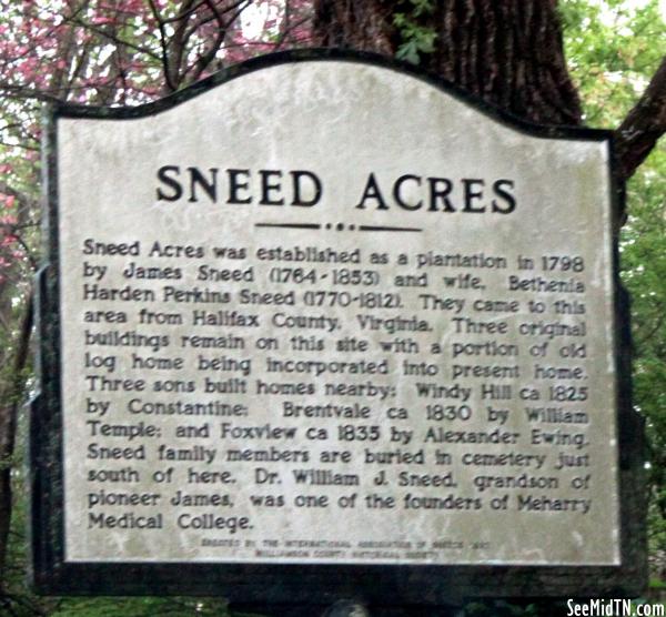 Sneed Acres