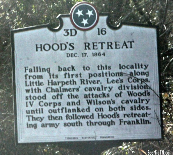Hood's Retreat, Dec. 17, 1864