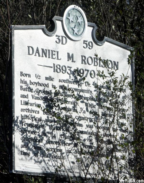 Daniel M. Robinson, 1893-1970