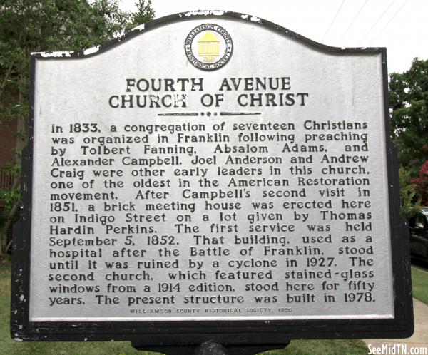 Fourth Avenue Church of Christ