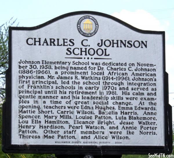 Charles C Johnson School