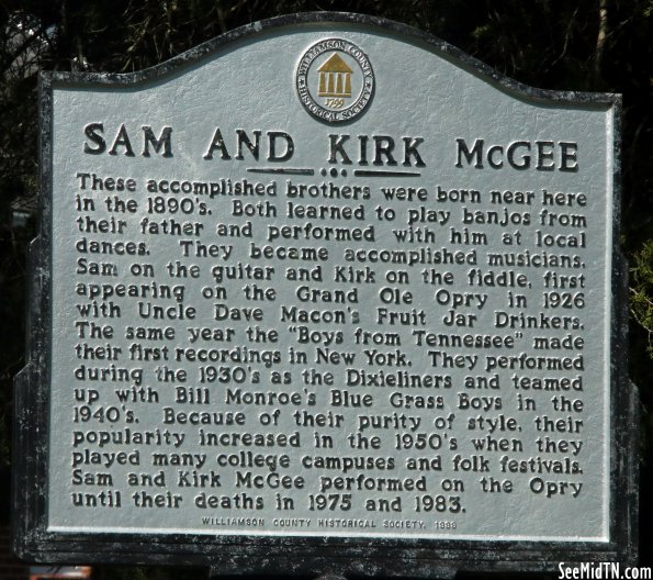 Sam and Kirk McGee