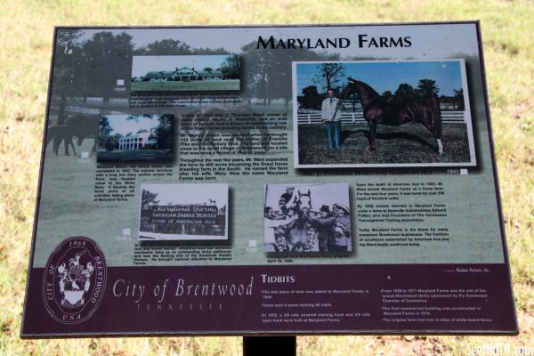 Brentwood: Maryland Farms