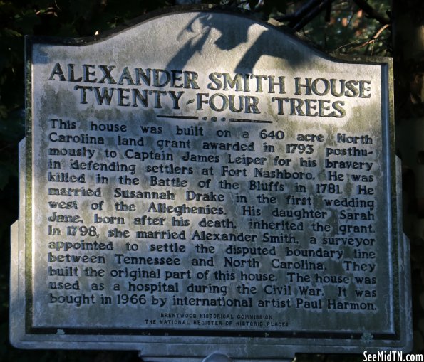 Alexander Smith House | Twenty-Four Trees