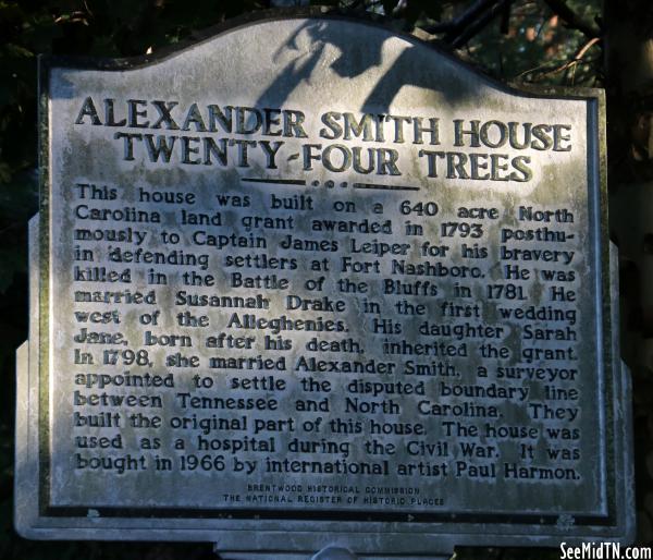 Alexander Smith House | Twenty-Four Trees