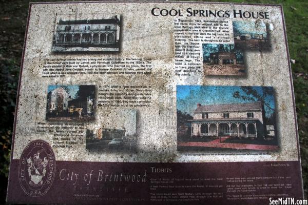 Brentwood: Cool Springs House