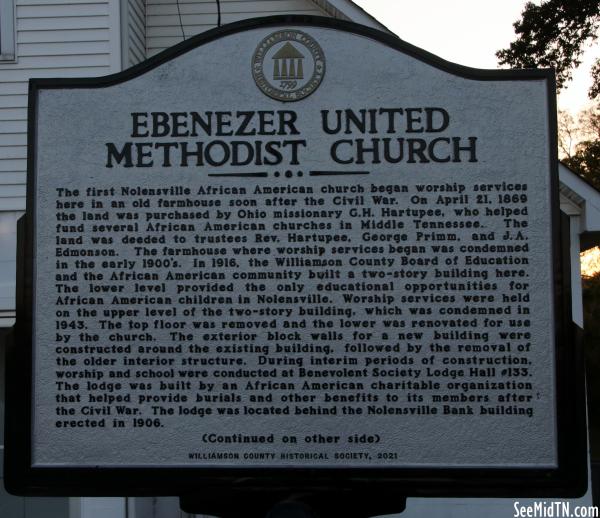 Ebenezer United Methodist Church (Side 1)
