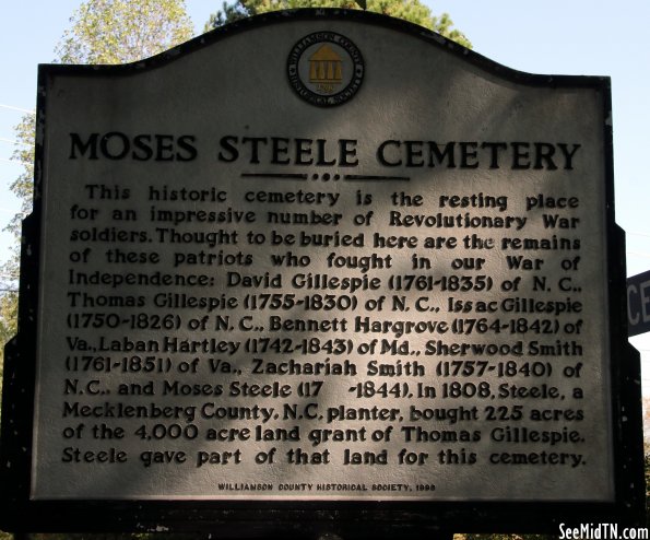 Moses Steele Cemetery