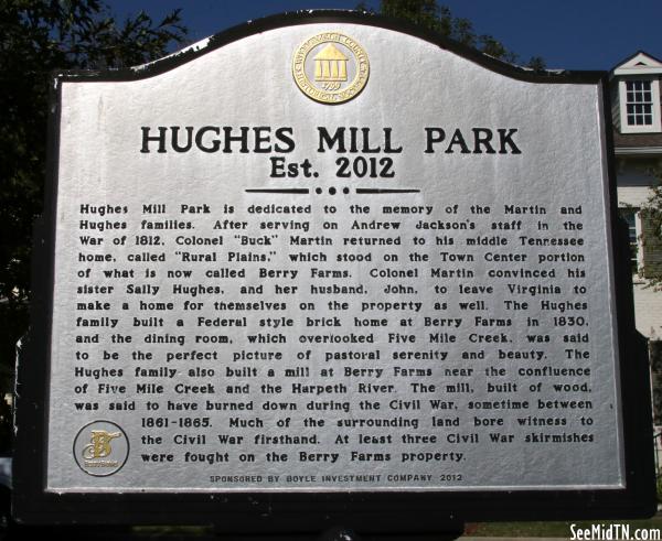 Hughes Mill Park Est. 2012