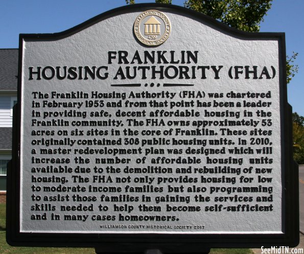 Franklin Housing Authority (FHA)