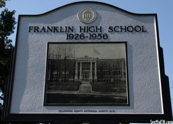 Franklin High School 1926-1956 (Side 2)