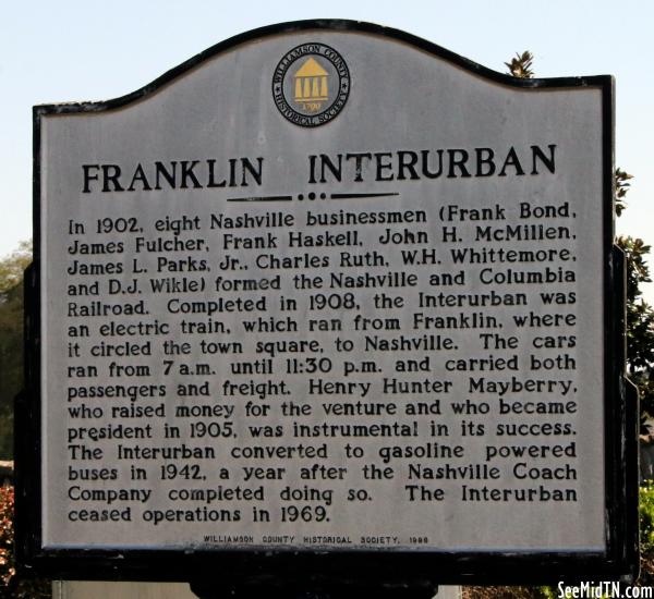 Franklin Interurban