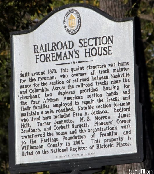 Railroad Section Foreman's House