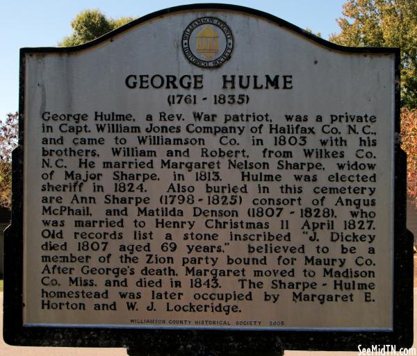 George Hulme (1761-1835)