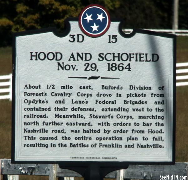 Hood and Schofield | Nov 29, 1864 (Replacement)