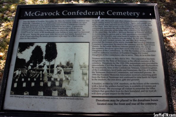McGavock Confederate Cememtery
