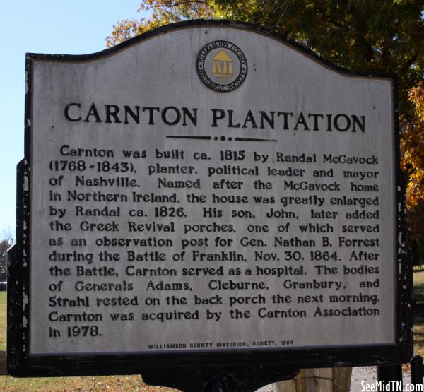 Carnton Plantation