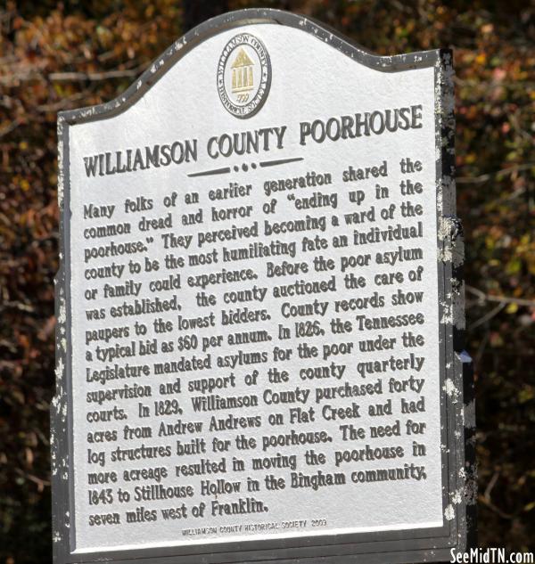 Williamson County Poorhouse