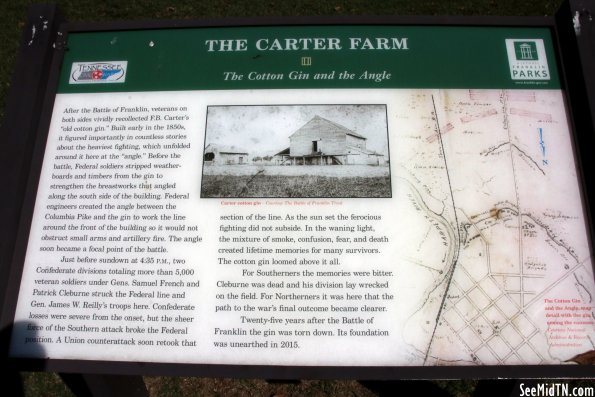 Carter Farm: The Cotton Gin and the Angle Carter Farm: The Cotton Gin and the Angle