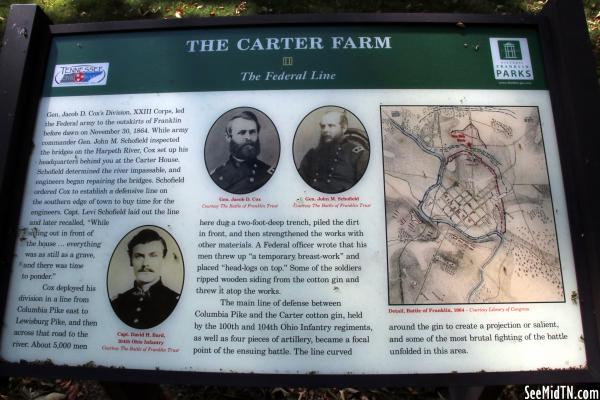 Carter Farm: The Federal Line