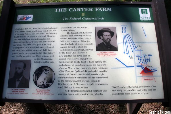 Carter Farm: The Federal Counterattack Carter Farm: The Federal Counterattack