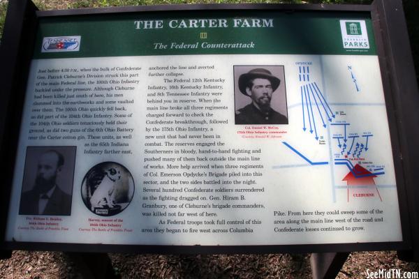 Carter Farm: The Federal Counterattack
