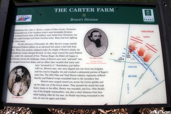 Carter Farm: Brown's Division