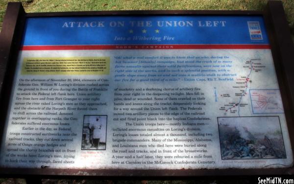 Attack on the Union Left | Into a Withering Fire
