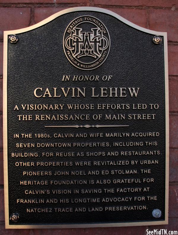 Calvin Lehew