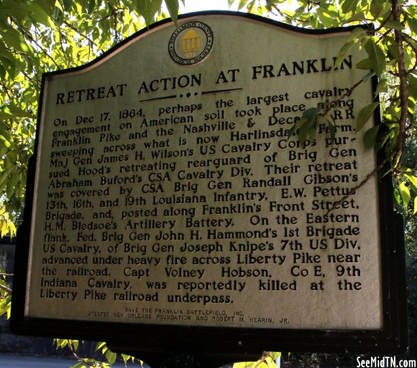 Retreat Action at Franklin