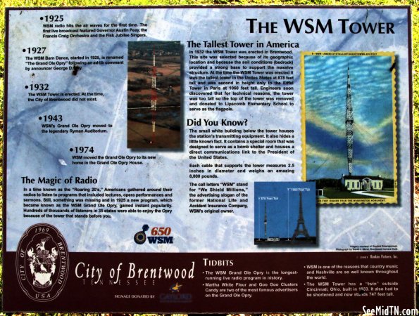 Brentwood: The WSM Tower (Tower Park)