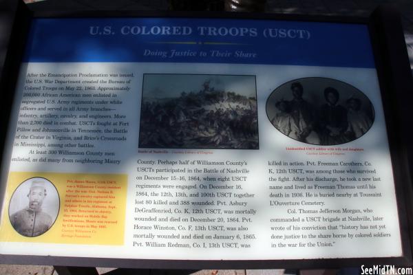 U.S. Colored Troops (USCT)