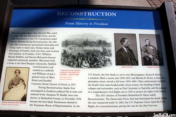 Reconstruction | From Slavery to Freedom
