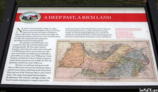 Thompson's Station: A Deep Past, A Rich Land