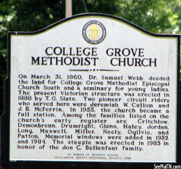 College Grove Methodist Church