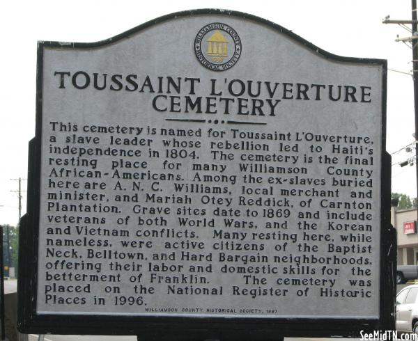 Toussaint L'ouverture Cemetery 