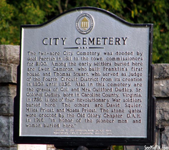 City Cemetery