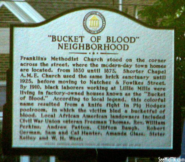 Bucket of Blood neighborhood
