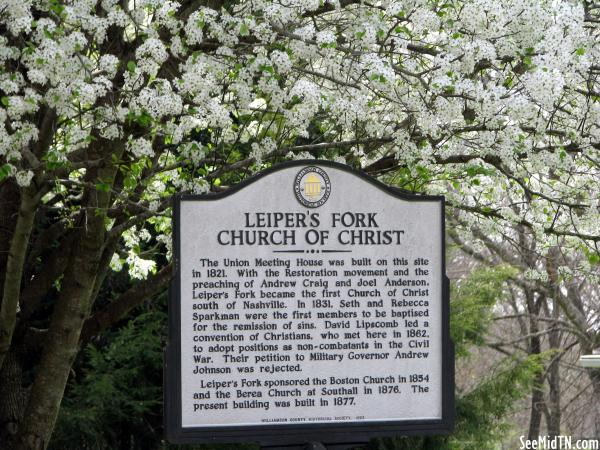 Leiper's Fork Church if Christ