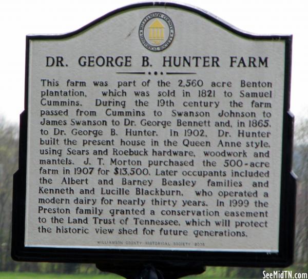 Dr. George B. Hunter Farm