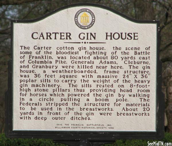 Carter Gin House