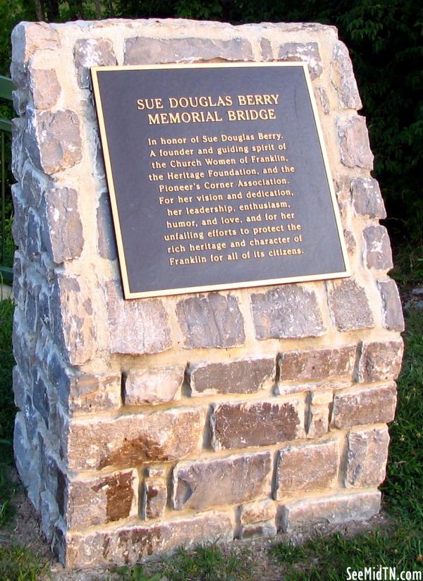 Sue Douglas Berry Memorial Bridge