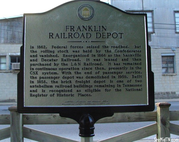 Franklin Railroad Depot
