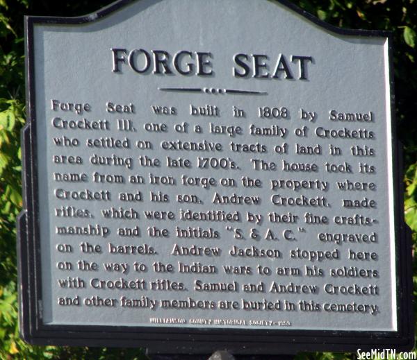 Forge Seat